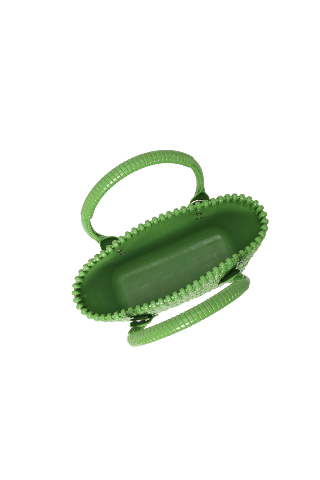 Kadın Yeşil Uzun Askılı Mini Jelly Kol Çantası