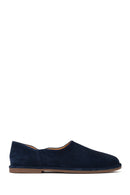Erkek Lacivert Süet Deri Loafer | Derimod Erkek Lacivert Süet Deri Loafer | Derimod
