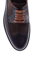 Men's Leather Shoes with Lacing Detail | Derimod Men's Leather Shoes with Lacing Detail | Derimod