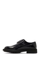 Men's Black Lace-up Leather Casual Shoes | Derimod Men's Black Lace-up Leather Casual Shoes | Derimod