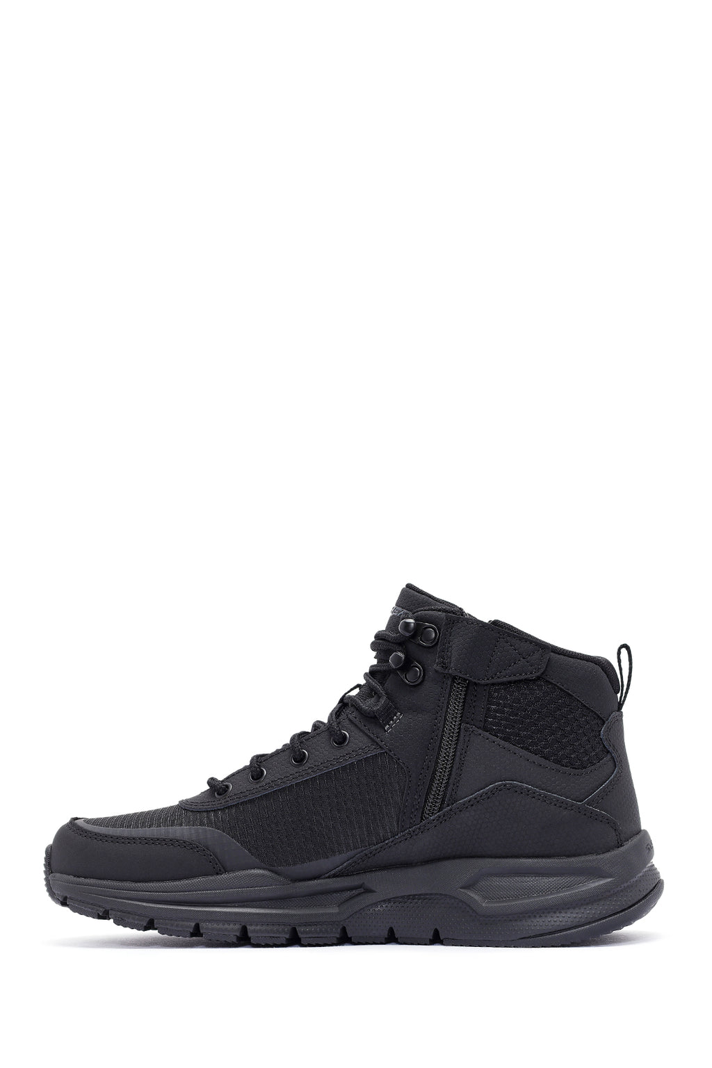 Skechers Erkek Siyah Escape Plan 2.0 - Woodrock Bağcıklı Spor Bot