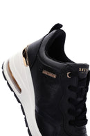 Skechers Kadın Siyah Millon Air Dolgu Topuk Sneaker | Derimod Skechers Kadın Siyah Millon Air Dolgu Topuk Sneaker | Derimod