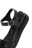 Women's Black Comfort Sandals | Derimod Women's Black Comfort Sandals | Derimod