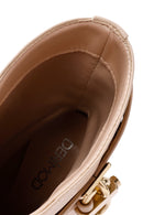 Women's Beige Wedge Heel Boots | Derimod Women's Beige Wedge Heel Boots | Derimod