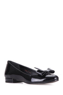 Women's Bow Patent Leather Ballerinas | Derimod Women's Bow Patent Leather Ballerinas | Derimod