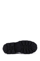Women's Black Leather Zippered Boots | Derimod Women's Black Leather Zippered Boots | Derimod