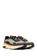 Derimod Studio Men's Black Lace-Up Thick-Soled Sneaker | Derimod Derimod Studio Men's Black Lace-Up Thick-Soled Sneaker | Derimod