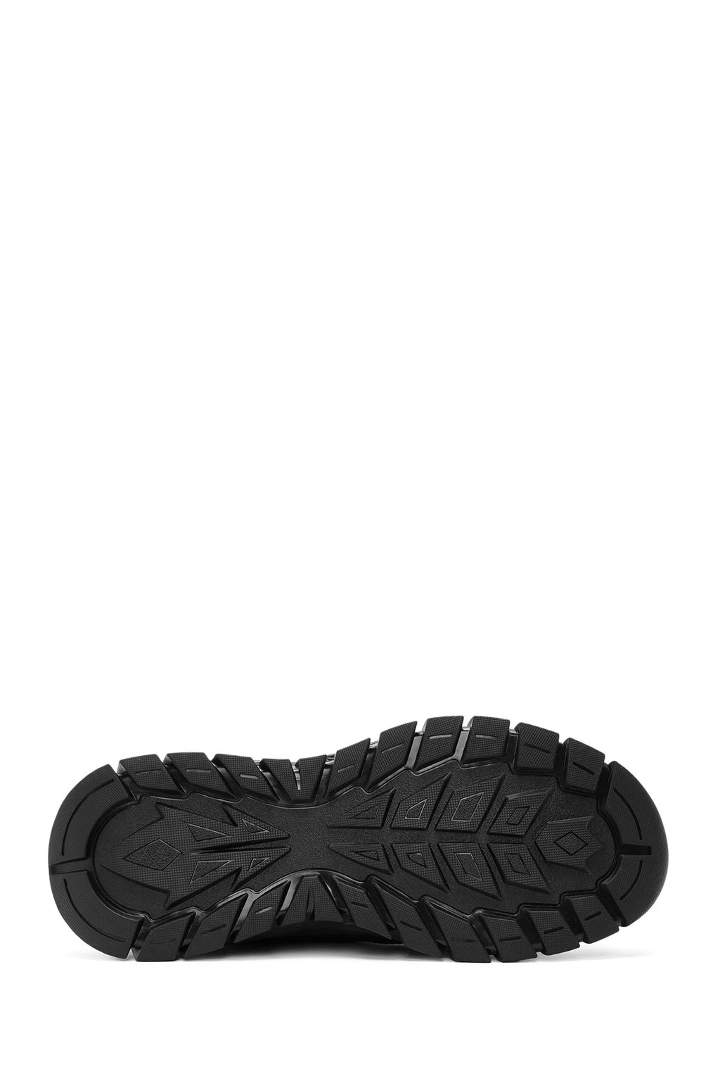 Erkek Siyah Bağcıklı Deri Sneaker