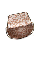 Woman Black Patterned Backpack | Derimod Woman Black Patterned Backpack | Derimod