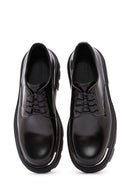 Men's Black Lace-up Leather Casual Shoes | Derimod Men's Black Lace-up Leather Casual Shoes | Derimod