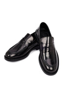 Erkek Siyah Deri Casual Loafer | Derimod Erkek Siyah Deri Casual Loafer | Derimod