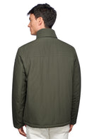Geox Men's Green Rieti Zippered Jacket | Derimod Geox Men's Green Rieti Zippered Jacket | Derimod