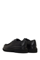 Male Black Lace-Up Thick-Soled Leather Casual Shoes | Derimod Male Black Lace-Up Thick-Soled Leather Casual Shoes | Derimod