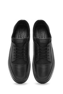 Male Black Lace-up Leather Casual Shoes | Derimod Male Black Lace-up Leather Casual Shoes | Derimod