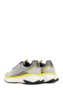 Derimod Studio Men's Gray Lace-Up Thick-Soled Sneaker | Derimod Derimod Studio Men's Gray Lace-Up Thick-Soled Sneaker | Derimod
