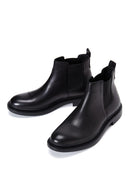 Male Black Leather Chelsea Boots | Derimod Male Black Leather Chelsea Boots | Derimod