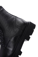 Men's Black Zippered Leather Casual Boots | Derimod Men's Black Zippered Leather Casual Boots | Derimod