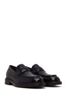 Derimod Black Erkek Siyah Deri Casual Loafer | Derimod Derimod Black Erkek Siyah Deri Casual Loafer | Derimod