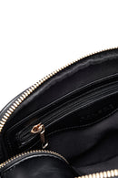 Woman Black Patterned Crossbody Bag | Derimod Woman Black Patterned Crossbody Bag | Derimod