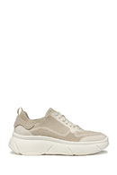 Geox Kadın Vizon D Nebula 2.0 X A - Knit.Tex + Su Bağcıklı Kumaş Sneaker | Derimod Geox Kadın Vizon D Nebula 2.0 X A - Knit.Tex + Su Bağcıklı Kumaş Sneaker | Derimod
