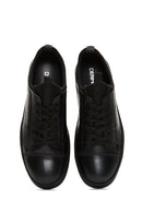 Erkek Siyah Deri Sneaker | Derimod Erkek Siyah Deri Sneaker | Derimod
