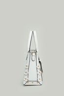 Women's Shoulder Bag with Flower Detail | Derimod Women's Shoulder Bag with Flower Detail | Derimod