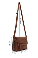 Women's Tan Casual Crossbody Bag | Derimod Women's Tan Casual Crossbody Bag | Derimod
