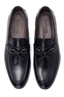 Erkek Siyah Deri Klasik Loafer | Derimod Erkek Siyah Deri Klasik Loafer | Derimod