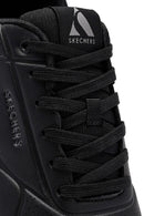 Skechers Men's Black Uno Court Lace-Up Chunky Sole Sneakers | Derimod Skechers Men's Black Uno Court Lace-Up Chunky Sole Sneakers | Derimod