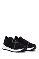 Kadın Siyah Taşlı Sneaker | Derimod Kadın Siyah Taşlı Sneaker | Derimod