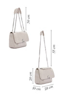 Women's Gray Long Strap Shoulder Bag | Derimod Women's Gray Long Strap Shoulder Bag | Derimod