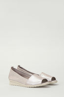 Brown Open Toe Women's Leather Shoes | Derimod Brown Open Toe Women's Leather Shoes | Derimod
