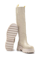 Women's Leather Zippered Boots | Derimod Women's Leather Zippered Boots | Derimod