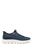 Geox Kadın Lacivert D Spherica Plus A - Knit.Te + Sy Bağcıklı Kumaş Sneaker | Derimod Geox Kadın Lacivert D Spherica Plus A - Knit.Te + Sy Bağcıklı Kumaş Sneaker | Derimod