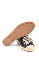 Women's Stone Detailed Espadrille | Derimod Women's Stone Detailed Espadrille | Derimod