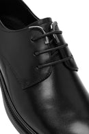 Male Black Lace-Up Leather Casual Shoes | Derimod Male Black Lace-Up Leather Casual Shoes | Derimod