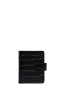 Men's Black Leather Card Holder | Derimod Men's Black Leather Card Holder | Derimod