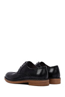 Men's Black Lace Up Leather Casual Shoes | Derimod Men's Black Lace Up Leather Casual Shoes | Derimod