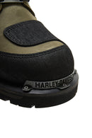 Harley Davidson Erkek Yeşil Riddick Deri Postal Bot | Derimod Harley Davidson Erkek Yeşil Riddick Deri Postal Bot | Derimod