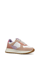 Geox Kadın Çok Renkli D Amabel A - Nappa + Suede Bağcıklı Deri Sneaker | Derimod Geox Kadın Çok Renkli D Amabel A - Nappa + Suede Bağcıklı Deri Sneaker | Derimod