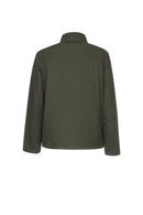 Geox Men's Green Rieti Zippered Jacket | Derimod Geox Men's Green Rieti Zippered Jacket | Derimod