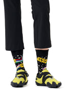 Happy Socks Erkek Siyah Star Wars Desenli Pamuklu Çorap | Derimod Happy Socks Erkek Siyah Star Wars Desenli Pamuklu Çorap | Derimod