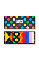 Happy Socks Erkek Çok Renkli Desenli Pamuklu 4'lü Çorap Seti | Derimod Happy Socks Erkek Çok Renkli Desenli Pamuklu 4'lü Çorap Seti | Derimod