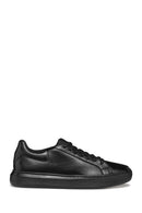 Geox Erkek Siyah Deıven Bağcıklı Deri Casual Sneaker | Derimod Geox Erkek Siyah Deıven Bağcıklı Deri Casual Sneaker | Derimod