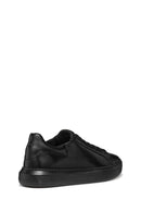 Geox Erkek Siyah Deıven Bağcıklı Deri Casual Sneaker | Derimod Geox Erkek Siyah Deıven Bağcıklı Deri Casual Sneaker | Derimod