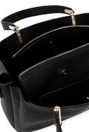 Women's Black Long Strap Handbag with Accessory Detail | Derimod Women's Black Long Strap Handbag with Accessory Detail | Derimod