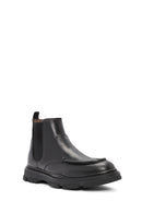 Men's Black Leather Chelsea Boots | Derimod Men's Black Leather Chelsea Boots | Derimod