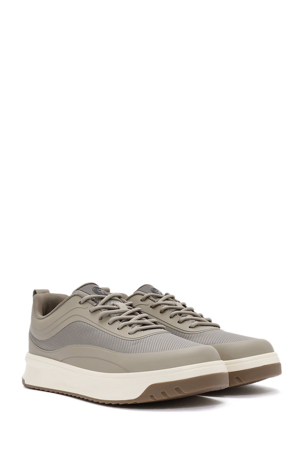 ACBC x Derimod Erkek Vizon Bağcıklı Sneaker