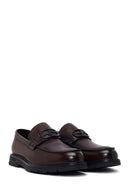 Erkek Kahverengi Tokalı Deri Casual Loafer | Derimod Erkek Kahverengi Tokalı Deri Casual Loafer | Derimod