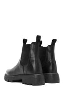Male Black Leather Chelsea Boots | Derimod Male Black Leather Chelsea Boots | Derimod
